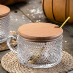 Gezzeny Vintage Glass Coffee Mugs - Image 6