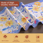 Maison d' Hermine Table Runner 100% Cotton 14.50" x 108" | Table Runners 108 - Image 3