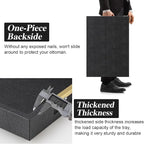 Black Faux Leather Large Square Tray - Image 5