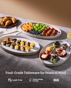 famiware Large Serving Platters Set of 3 Sizes - Image 5