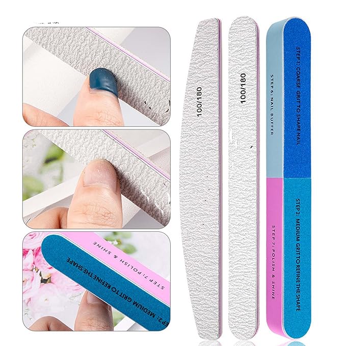 Nail Art Tools Kit, 8kinds of nail art brush Set with Hand Tools and Accessories for Manicure, 36pcs in total(RHYTHM-0024C)