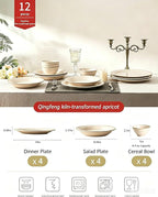 4-piece Ceramic Dinnerware Set - Image 2