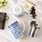 AmorArc Tea Cup With Infuser and Lid, 18oz Loose Leaf Tea Mug With Steeper | - Image 4