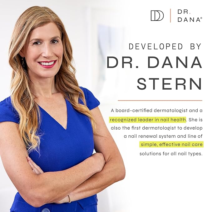Dr. Dana Non Acetone Nail Polish Remover - Conditions and Hydrates to Prevent Brittle and Dry Nails - Non Toxic with Light Natural Scent