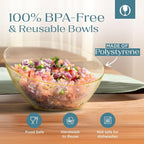 5 Pack Gold Angled Plastic Serving Bowl Disposable - Image 6
