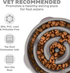 Outward Hound Fun Feeder Slo Bowl – Large 4‑Cup Capacity, Slow Feeding - Image 3