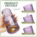 2 Set 20oz Vintage Plastic Tumbler - Image 3