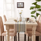 DII Variegated Tabletop Collection, Table Runner, Mediterranean - Image 5