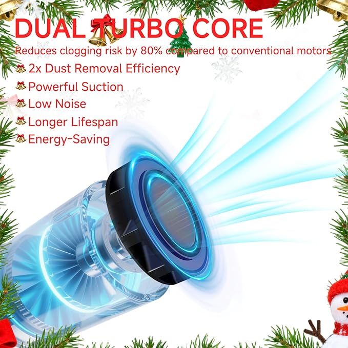 Professional Nail Dust Collector, Dust Collector Nail Tech 1600PA Wired Portable with 10 Speeds, Disposable Filter Papers (30 Pcs), Low Noise for Home Salon - Lightweight & Powerful