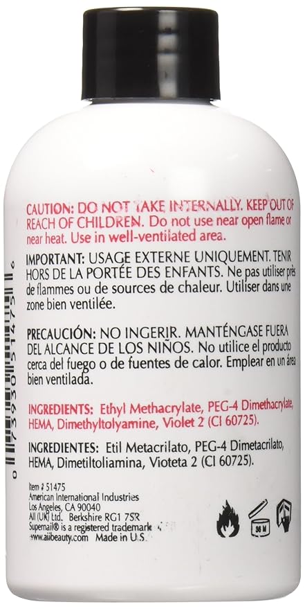 SuperNail Professional Liquid - 4oz / 118ml.