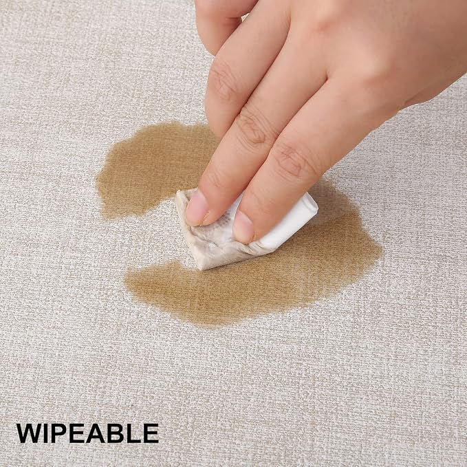 Faux Leather Heat Resistant Placemats 4 Packs, Waterproof Wipeable Dining PU - Image 5