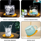 Conisy Flower Coasters for Drinks - Image 3