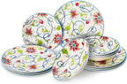 12-Piece Porcelain Dinnerware Set - Image 6