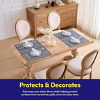 Sweet Home Collection 100% Cotton Placemats - Image 6
