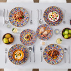 vancasso 12 Pieces Dinnerware Sets, Porcelain Dishes Set - Image 9