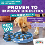 Outward Hound Fun Feeder Slo Bowl – 2‑Cup Capacity, Slow Feeding, Small to - Image 3