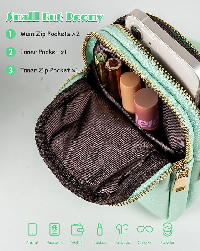 Gifts for Preteens Teen Girls, Sling Purse with Initial Letter for 8 9 10 11 12 13 14 15 16 Year Old Girls, Mini Crossbody Bags for Teen Girls, Tween Girls Trendy Stuff, Travel Essentials