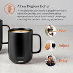 Ember Temperature Control Smart Mug 2, 14 Oz, App-Controlled Heated Coffee Mug - Image 5