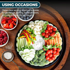 12" Catering Trays With Lids - Image 7