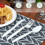 Compostable Spoon, 100 Biodegradable Silverware - Image 5