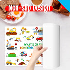 6 Pack Placemats for Kids, Non-Slip Washable, Reusable Placemat - Image 5