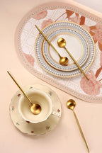 DEHOV Satin Gold 6.7 Inches Coffee Spoon, 4 Pieces Stainless Steel 18/10 Tea - Image 7