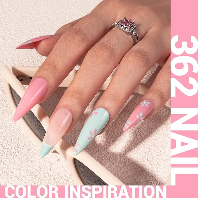 MelodySusie Thick Milky Pink Gel Nail Polish,0.5fl oz Soak Off UV LED Light Pink Gel Polish Christmas Gift for Women Nail Art Manicure Salon DIY Nail Design Decoration at Home-362
