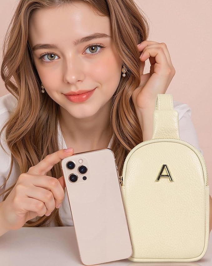 Birthday Gifts for 8-12, 13-19 Year Old Daughter Granddaughter, Lightweight Cell Phone Crossbody Bag, Durable Mini Shoulder Bag, Leather Waterproof Side Purse, Teen Girl Gifts Trendy Stuff
