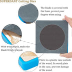 SUPERDANT Round Leather Cutting Dies Drink Coasters Die Cutter Machine DIY - Image 3
