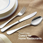 HaWare 48 Pieces Silverware Set - Image 5