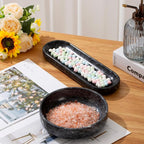 6.7" Large Decorative Bowl, Natural Marble Decorative Bowls - Image 5