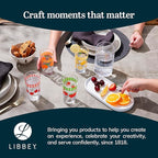 Libbey Vintage Juice Drinking Glasses Set of 4, Retro Fruit Design Glass Cups - Image 6