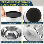 Stainless Steel Mixing Bowls - Image 3
