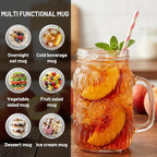 SUT Mason Jar Drinking Glasses - Image 3