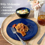 TP 18-Piece Melamine Dinnerware Sets, Service - Image 4