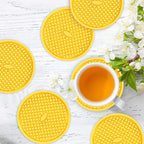 ME.FAN Silicone Coasters Thickened Drink Coasters - Image 2