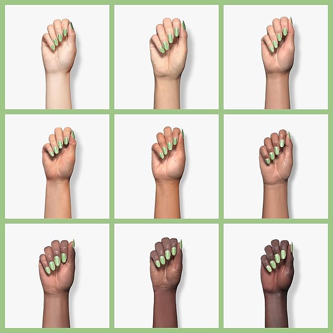 Beetles Sprout Green Gel Polish - 15ml Lime Green Soak Off Gel Nail Polish Nail Art Manicure Salon DIY Nail Uv Lamp Ombre Gel Nail Design Decoration at Home Gift for Women Girls