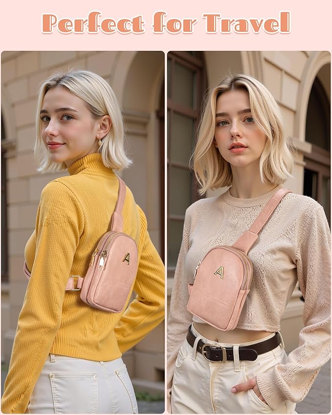 Birthday Gifts for 8-12, 13-19 Year Old Daughter Granddaughter, Lightweight Cell Phone Crossbody Bag, Durable Mini Shoulder Bag, Leather Waterproof Side Purse, Teen Girl Gifts Trendy Stuff