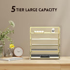 5 Trays Paper Organizer Letter Tray - Image 4