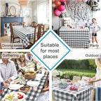 Checkered Square Tablecloth - Image 2