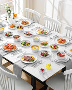 MALACASA 24-Piece Dinnerware Set - Image 9