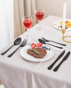 Matte Black Silverware Set - Image 7
