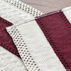 Artoid Mode Red Farmhouse Rustic Christmas Table Runner 12x48 Inch | Seasonal - Image 5