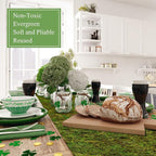 Dried Moss Table Runner Preserved Moss Mat Artificial Green Moss Roll - Image 4