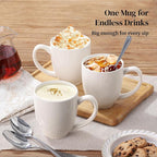 DOWAN Coffee Mugs, 16 oz Ceramic Coffee Cups - Image 5