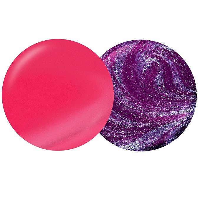 Sally Hansen Insta-Dri®, Ring Pop Nail Polish Duo, Quick Dry, Long Lasting, Streak-Free Shine, Red and Purple Nail Polishes