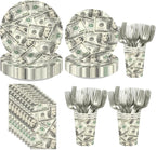 250Pcs Money Party Decoration for Birthday Bachelor Serves 50 | Fun Hundred by Greencian