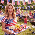 4 Pieces Patriotic Serving Trays - Image 5