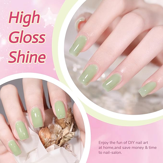 Hema Free Builder Gel for Nails, Soak Off Building Base Gel, TPO-Free Vegan, For Beginner Sensitive Nails, Salon Nail at Home Thickening & Repair