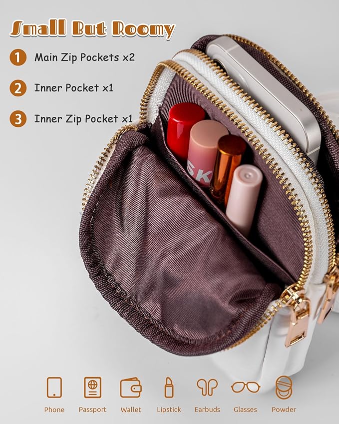 Bachelorette Party Wedding Gifts, Initial Lightweight Crossbody Phone Purse, Mini Shoulder Bag, Birthday Gifts for Women Girls, Cute Trendy Stuff for Besties Friends Bridesmaids Teachers